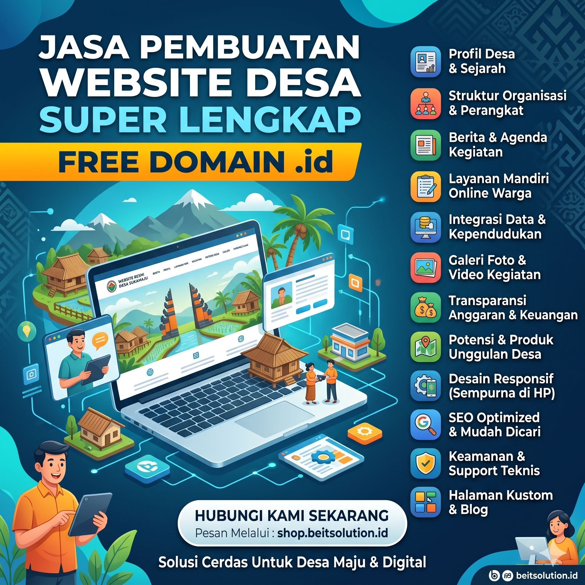 Jasa pembuatan website desa